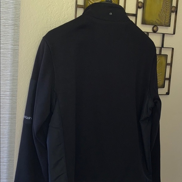 Calvin Klein Sweater Fleece Jacket Size L - Picture 10 of 11